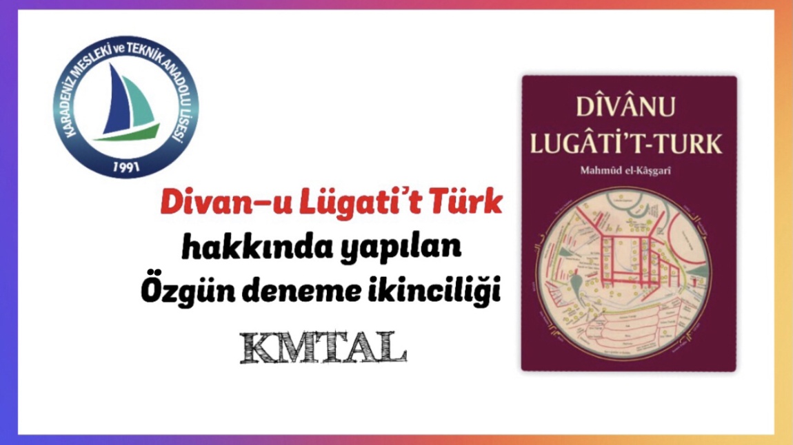 Divan-u Lügatit Türk Özgün Deneme İkinciliği